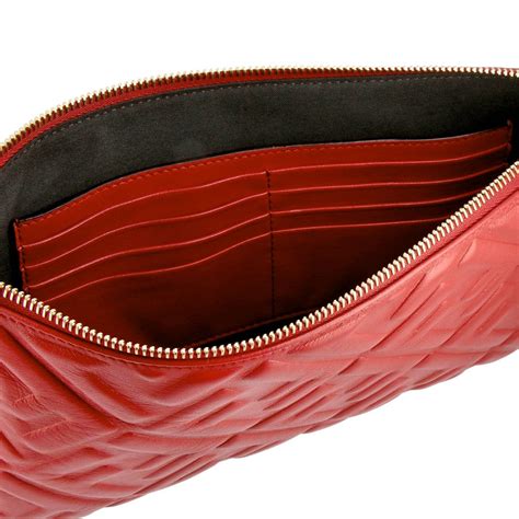 red fendi clutch|fendi clutch price.